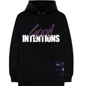 #Vlone # Nav purple dove hoodie Black